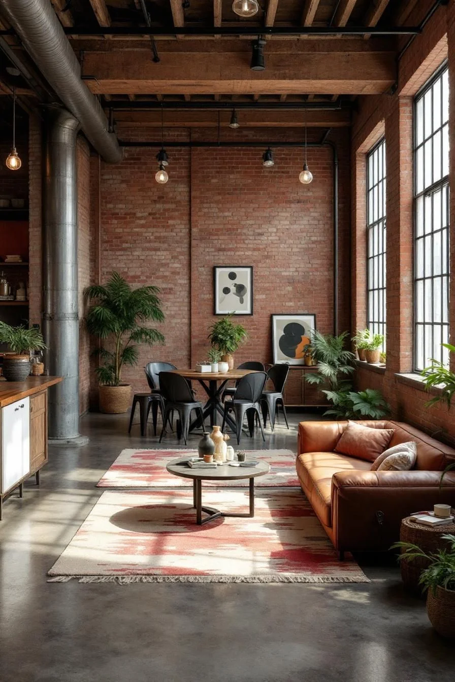 A Groovy Brick Loft Getaway