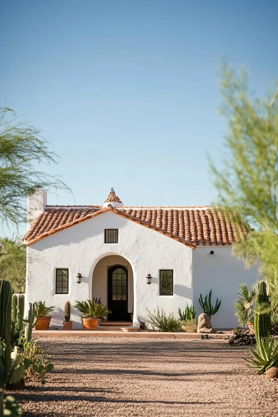 A Whitewashed Modern Bungalow Delight