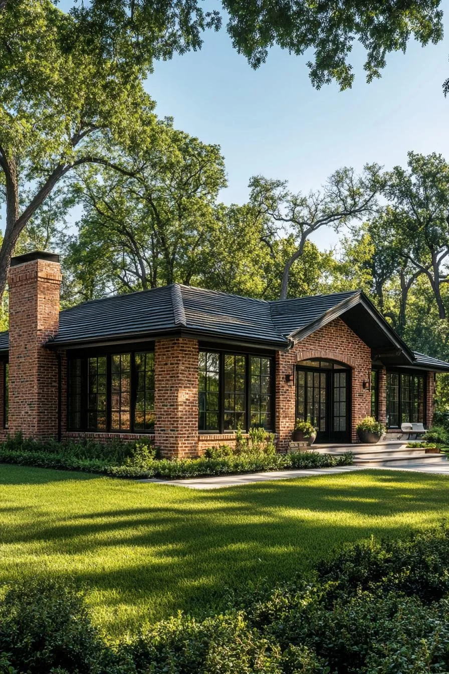 A Timeless Brick Home Design