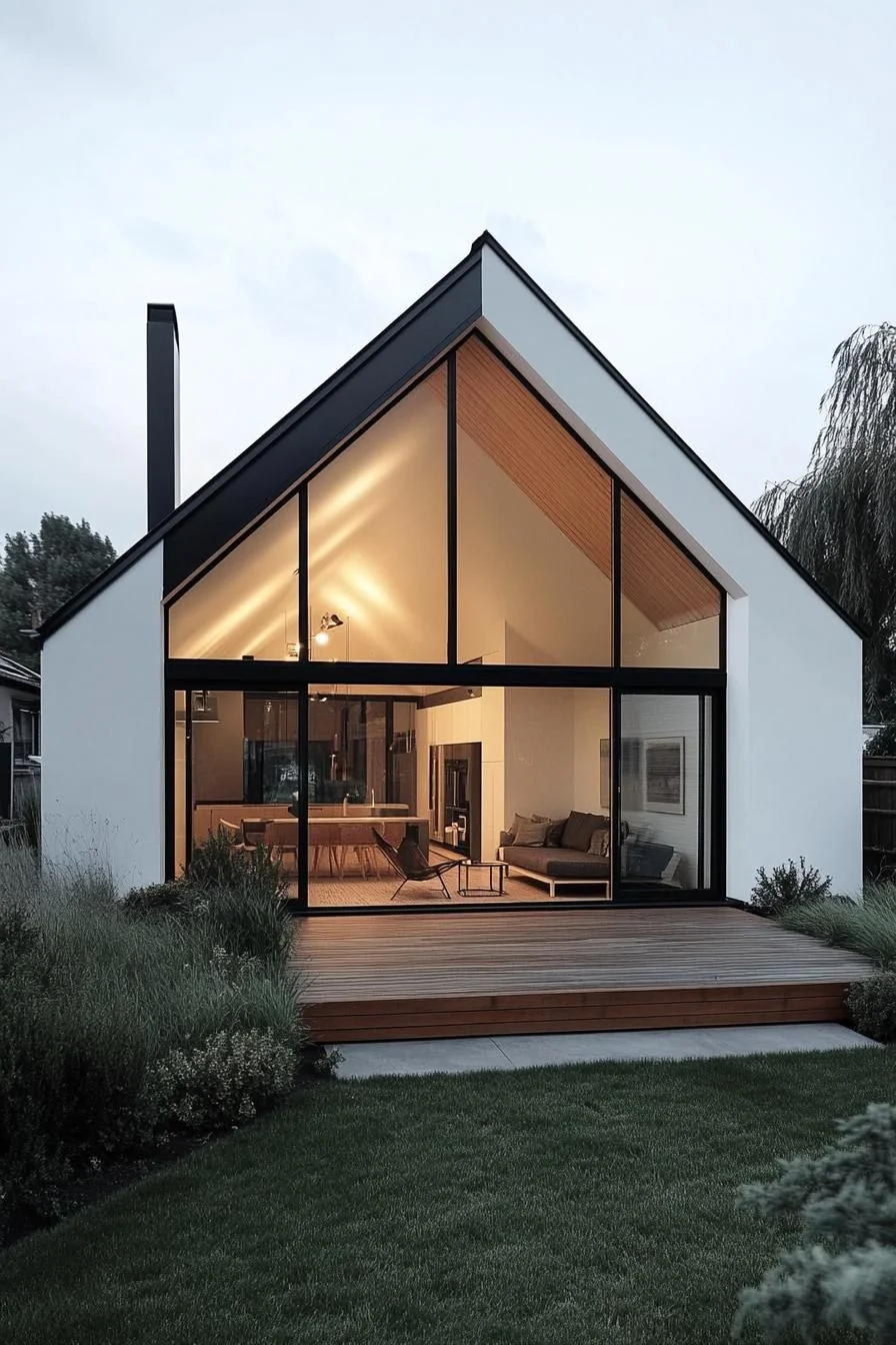 Blooming A-Frame Sanctuary