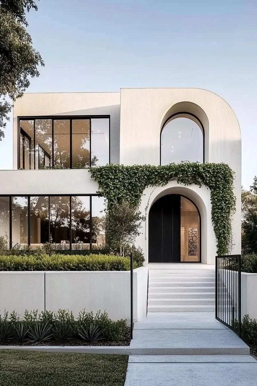Minimalist Marvel Built Around Arches