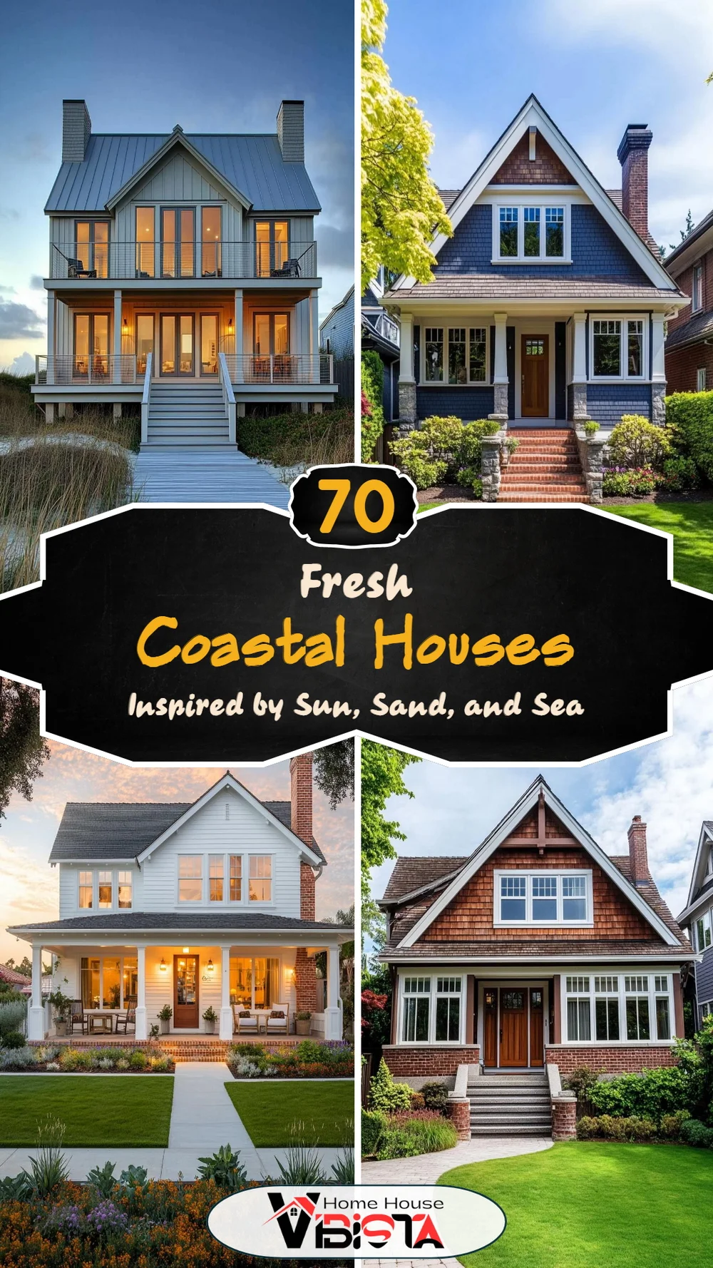 70 Fresh Coastal Houses Inspired by Sun, Sand, and Sea