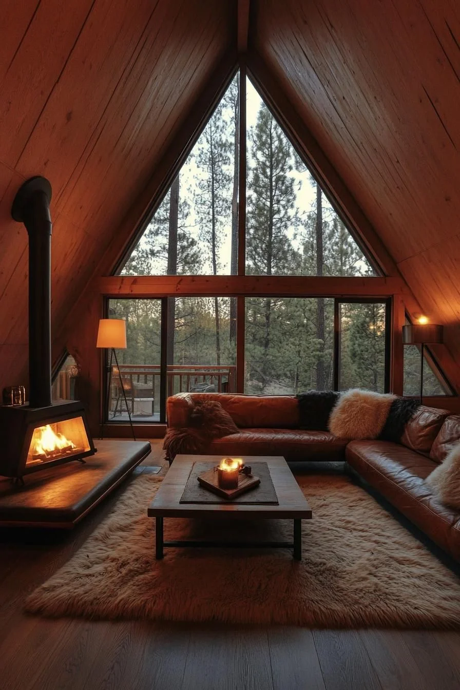 A Snug A-Frame Woodland Escape