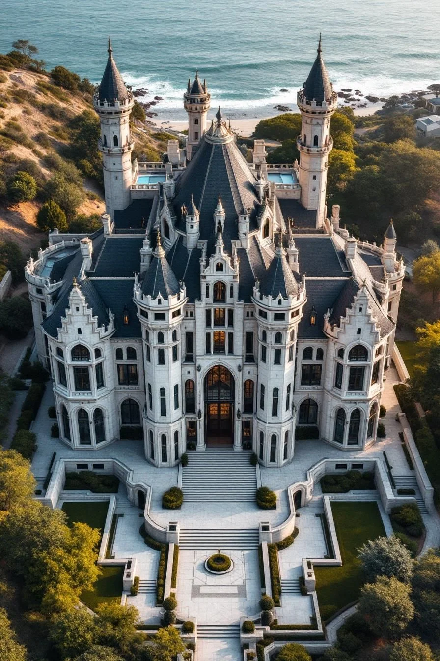 A Coastal Castle Built for Dreaming