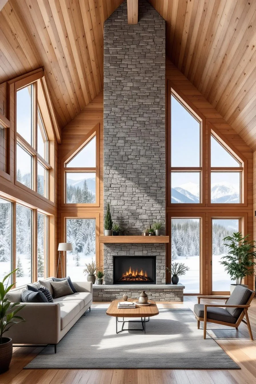 33 Modern Cabin Interiors That Bring the Outdoors In