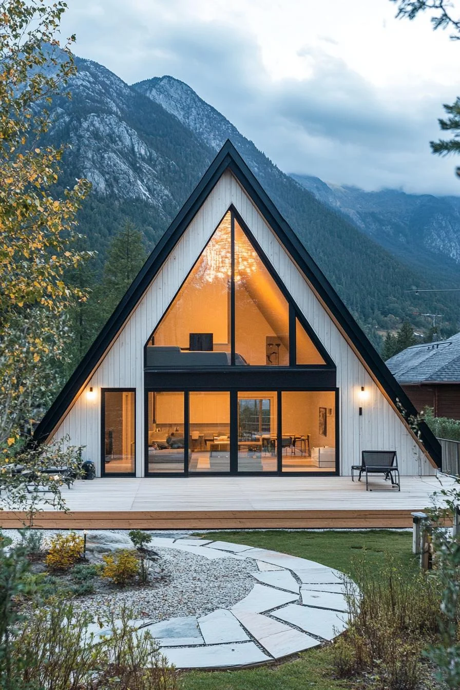 67 Triangle Houses With Bold Geometric Style
