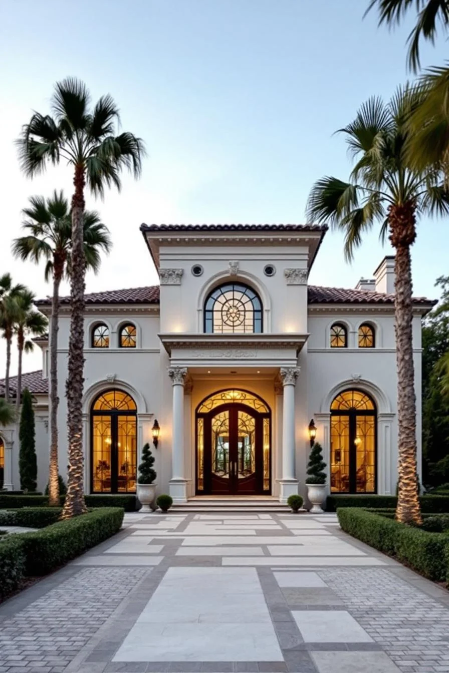 90 Classic Luxury House Exterior Designs Worth Admiring
