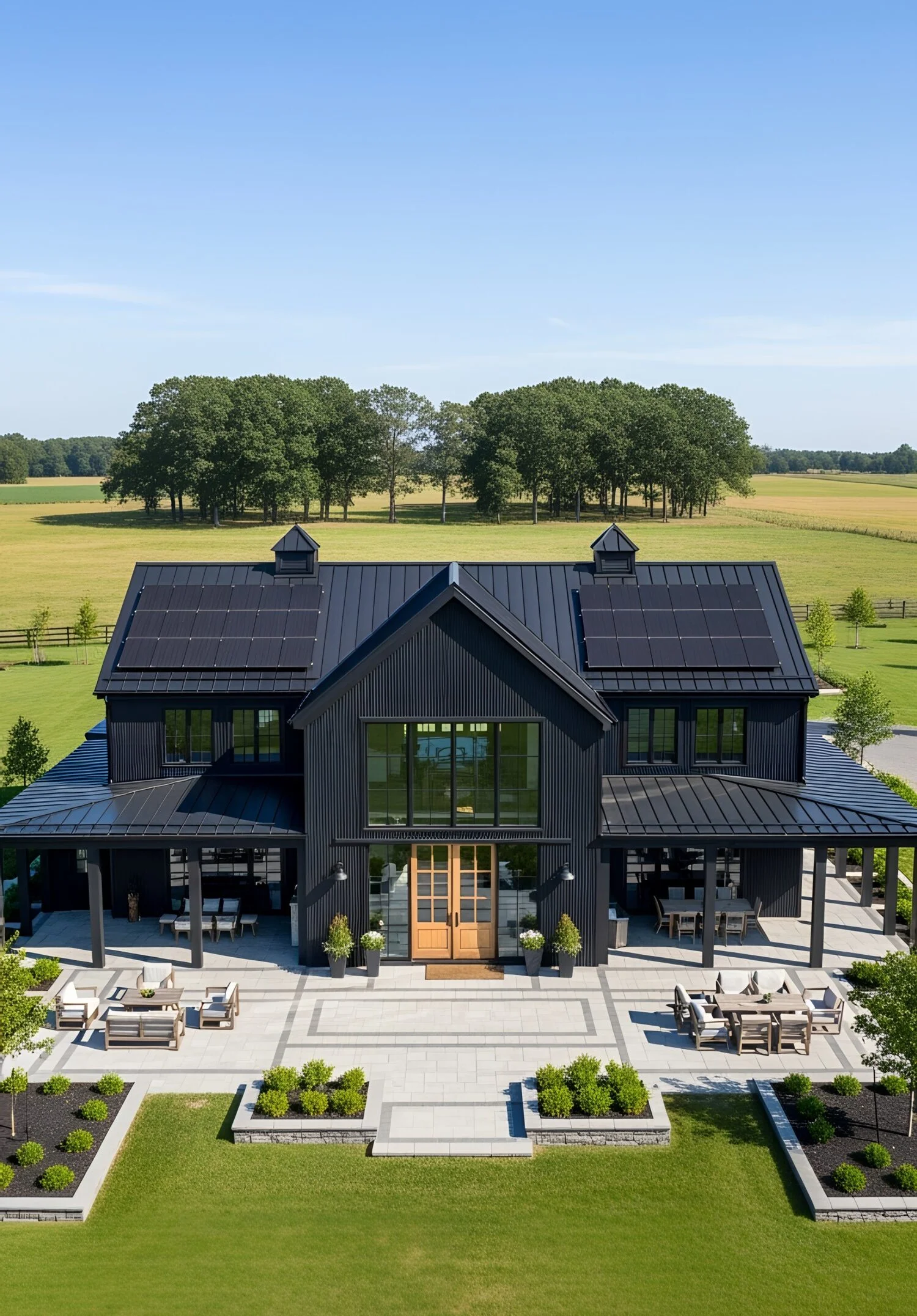 23 Black Pole Barn Houses With Striking Curb Appeal