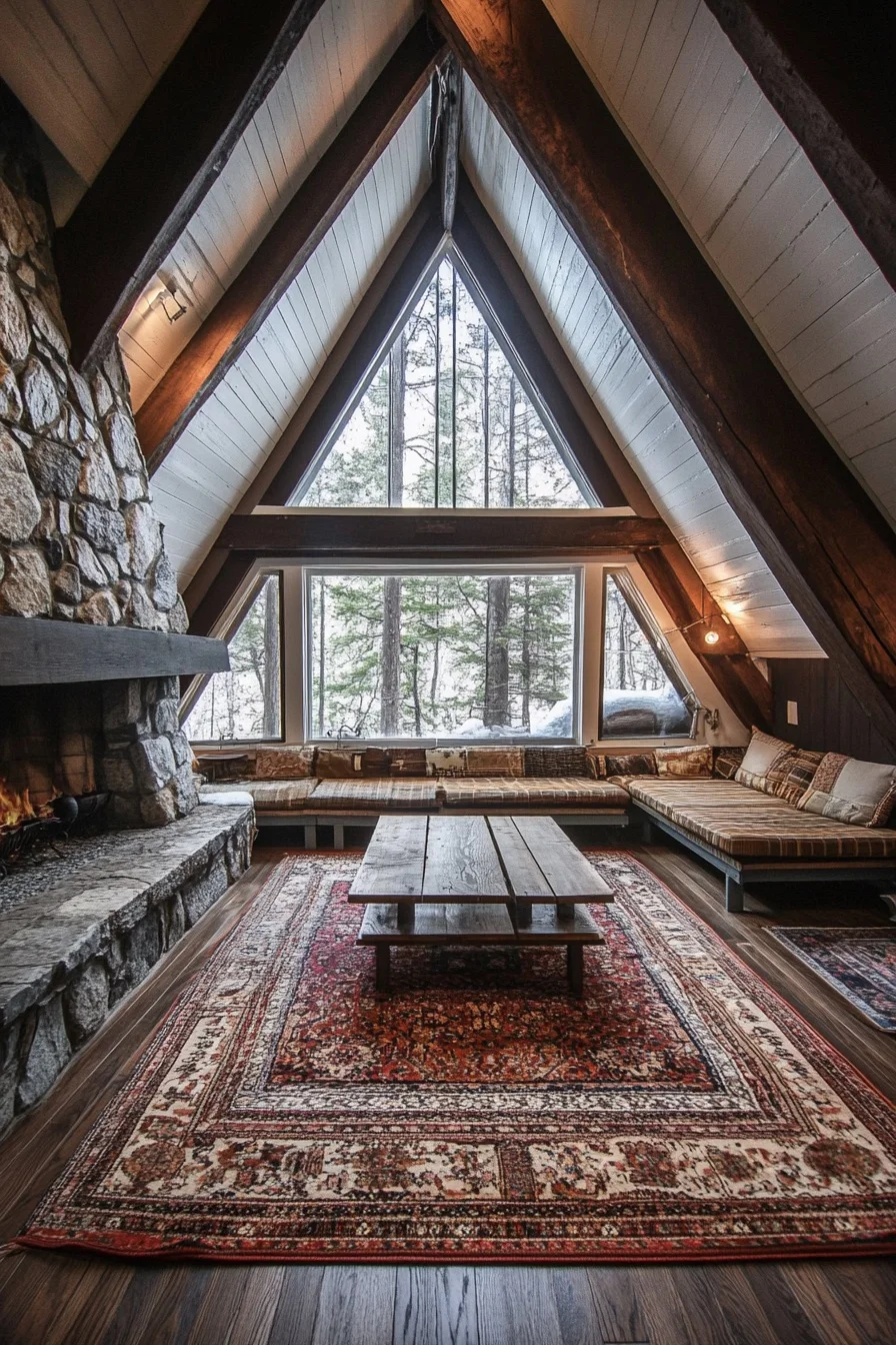 36 A-Frame Interiors That Make a Cozy Retreat
