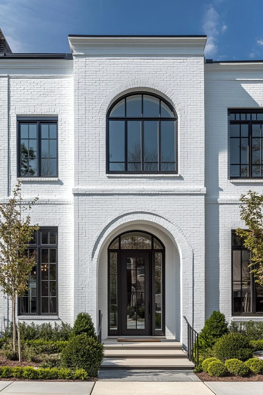 54 White Exterior Homes With Classic Design Charm
