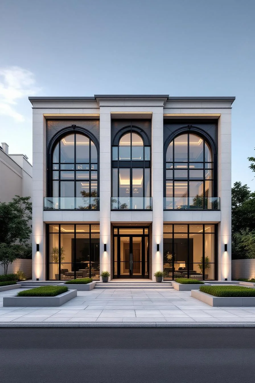 99 Modern Neoclassical Houses with Refined Style