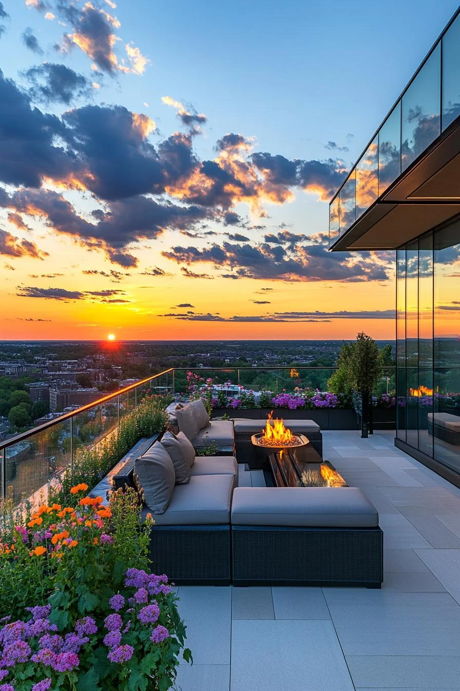 54 Rooftop Terrace Designs for a Perfect Urban Oasis