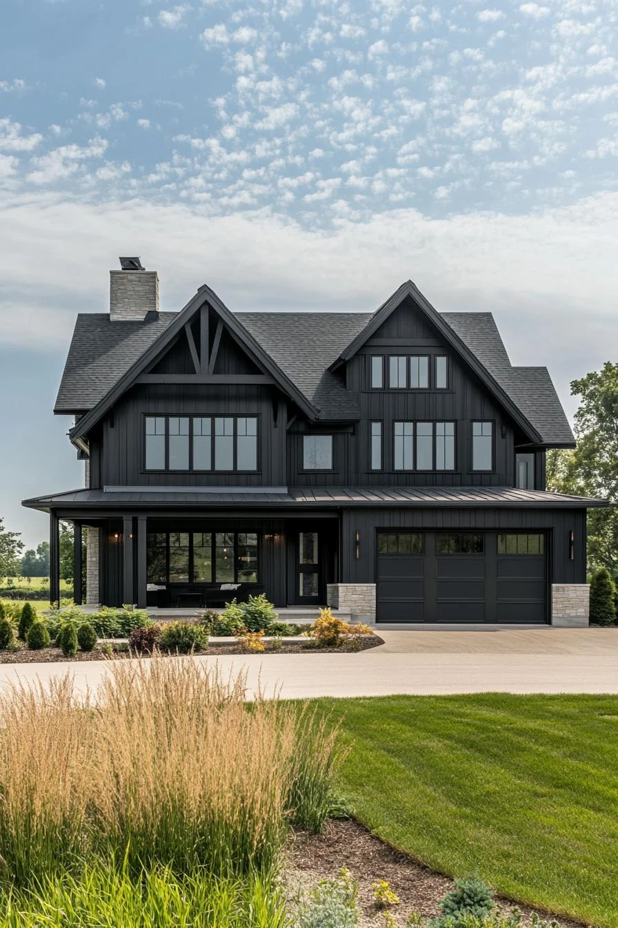 50 Black Houses With Bold, Striking Style