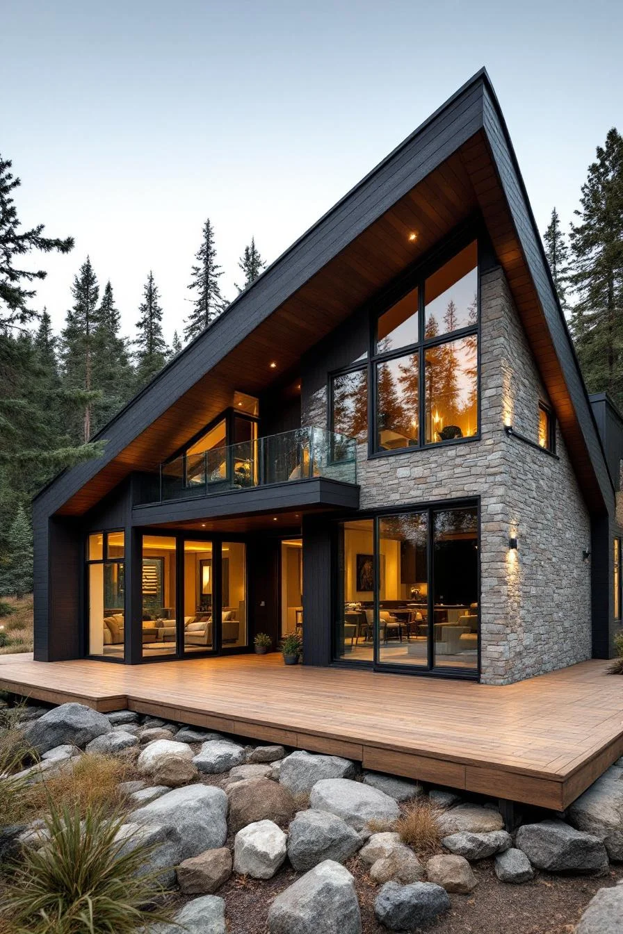 63 Modern Mountain Cabin Designs for a Stylish Getaway