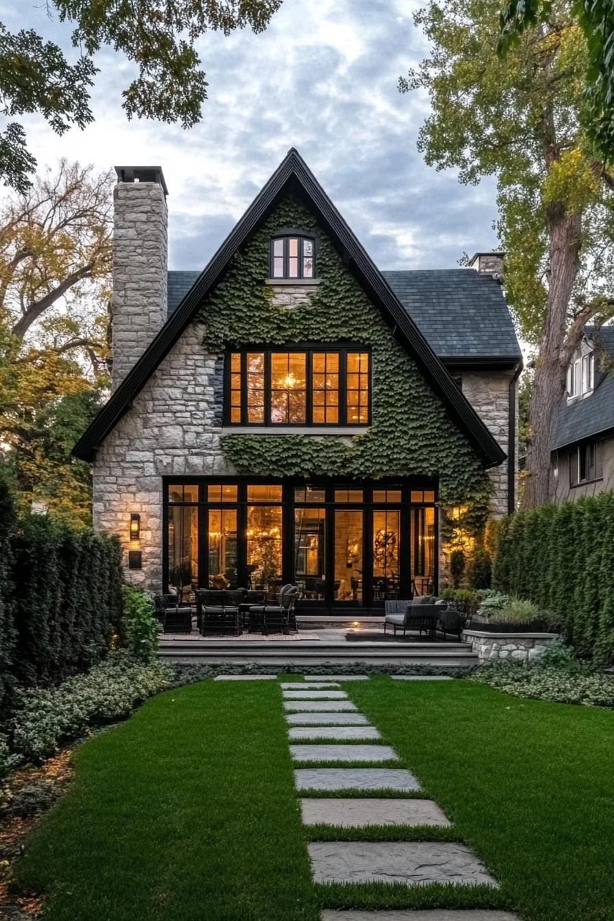 68 Modern Tudor Houses Blending Old and New Style