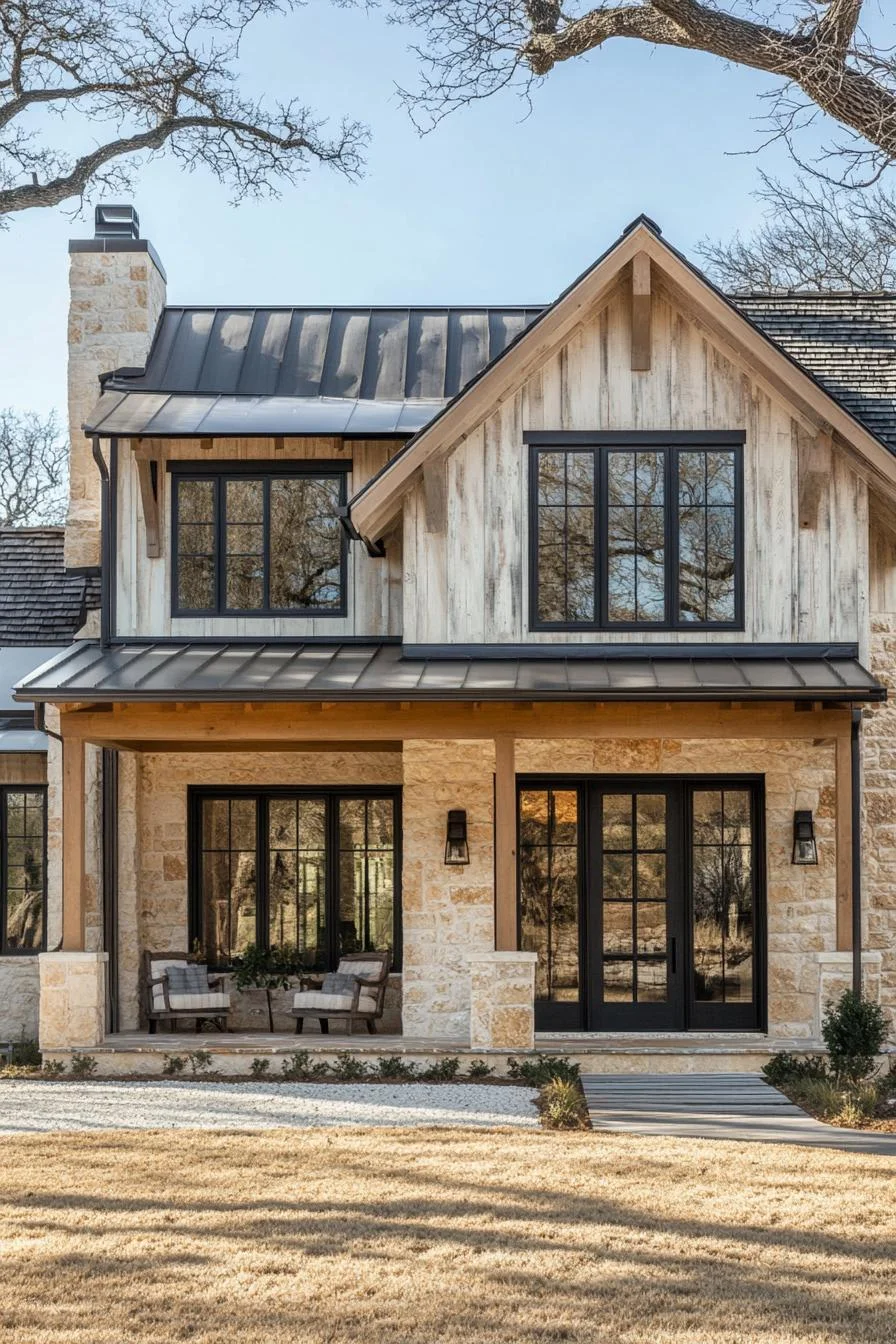 66 Rustic Modern Farmhouses for Country Living Done Right
