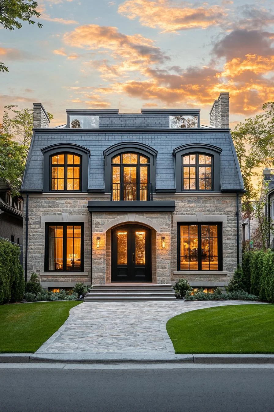 84 Modern French Home Exteriors With Classic Charm