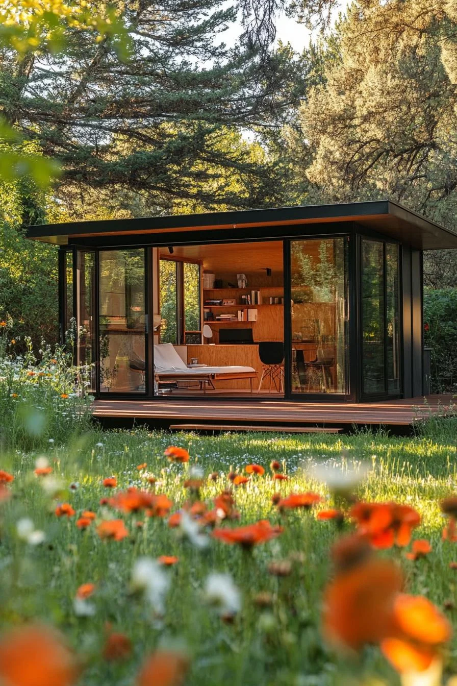 40 Mid Century Modern Tiny Houses That Make It Work