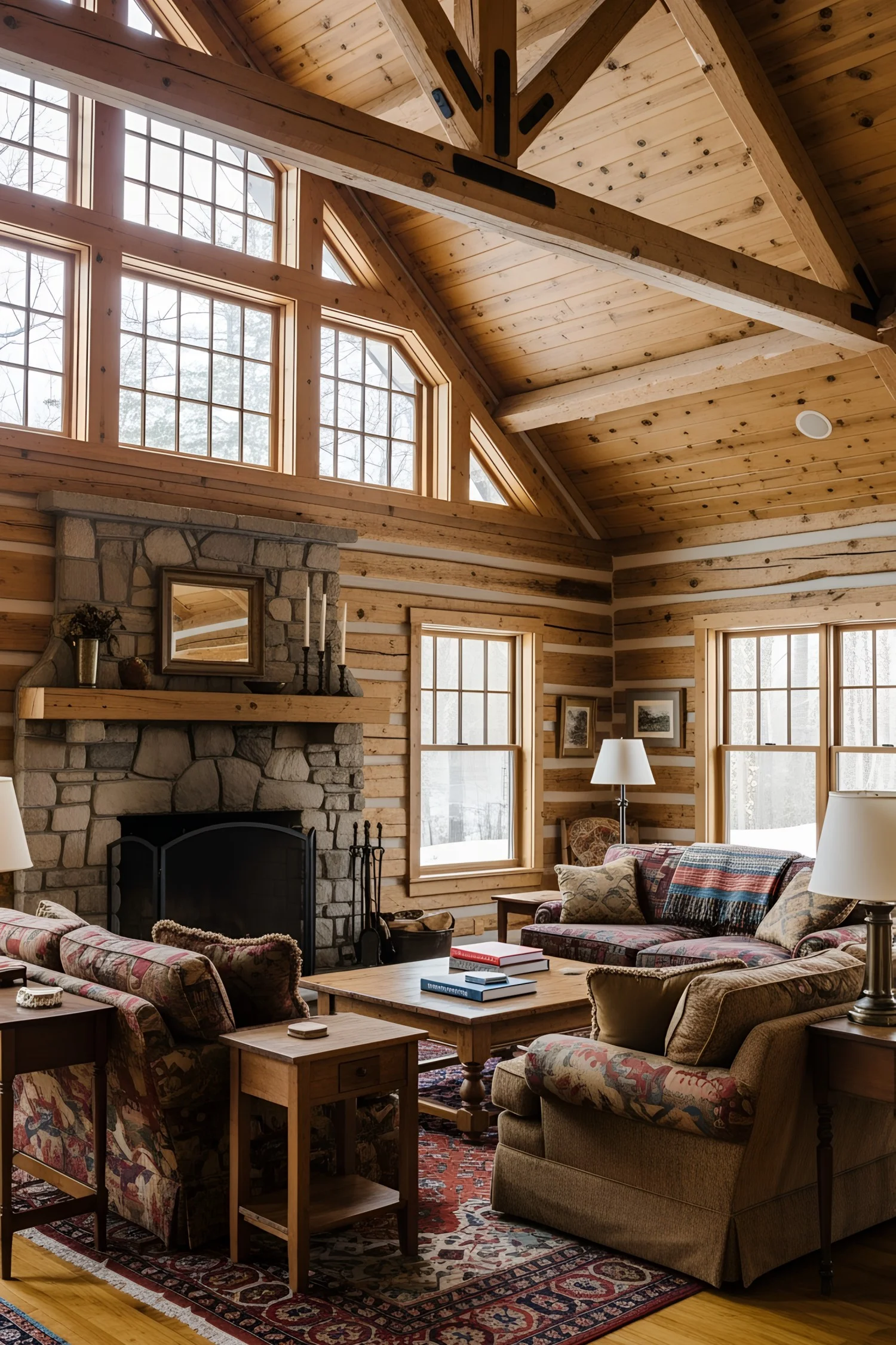 20 Log Cabin Interiors Full of Cozy Charm